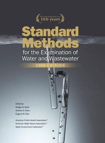 Standard methods for the examination of water and wastewater /