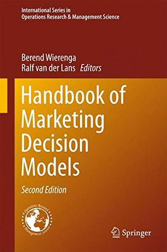 Handbook of marketing decision models /
