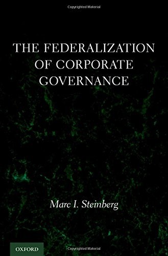 The federalization of corporate governance /