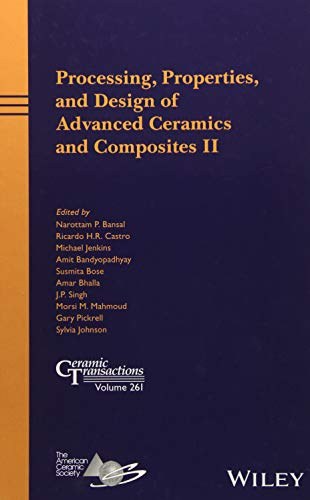 Processing, properties, and design of advanced ceramics and composites.