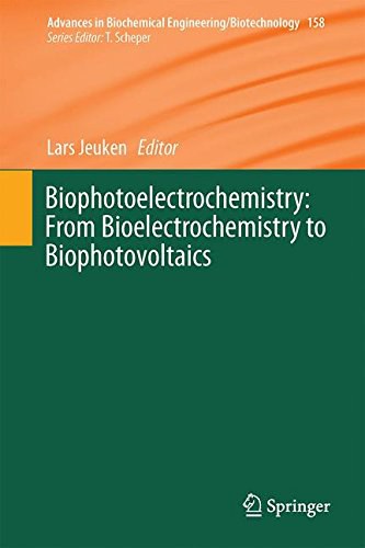Biophotoelectrochemistry : from bioelectrochemistry to biophotovoltaics /