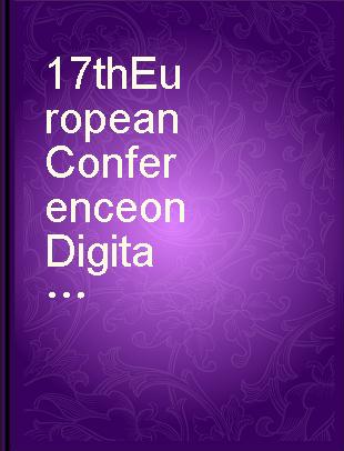 17th European Conference on Digital Government (ECDG 2017) : Lisbon, Portugal, 12-13 June 2017 /