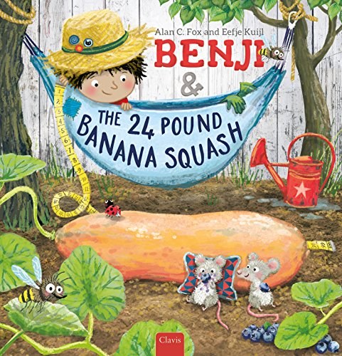 Benji & the 24 pound banana squash /