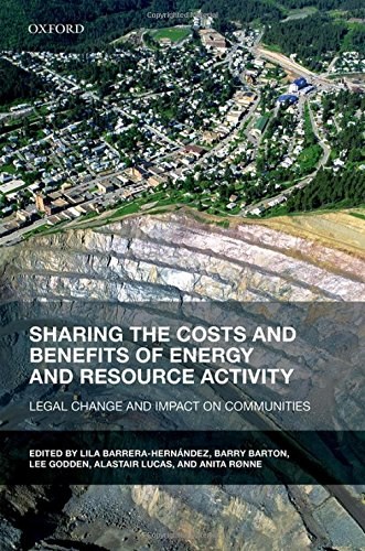 Sharing the costs and benefits of energy and resource activity : legal change and impact on communities /