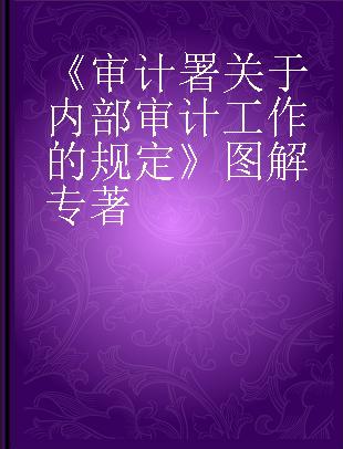 《审计署关于内部审计工作的规定》图解