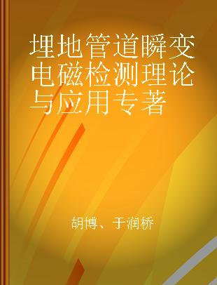 埋地管道瞬变电磁检测理论与应用