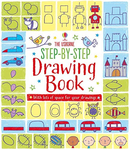 The Usborne step-by-step drawing book /