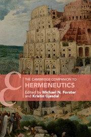 The Cambridge companion to hermeneutics /