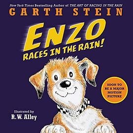Enzo races in the rain! /
