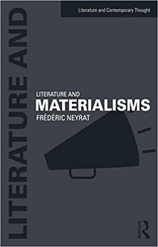 Literature and materialisms /