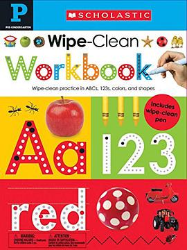 Wipe clean workbook : wipe-clean practice in ABCs, 123s, colors, and shapes.