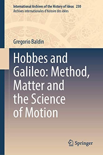 Hobbes and Galileo : method, matter and the science of motion /