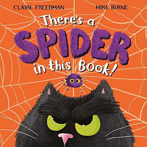 There's a spider in this book! /