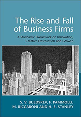 The rise and fall of business firms : a stochastic framework on innovation, creative destruction, and growth /