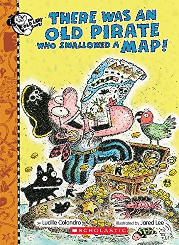 There was an old pirate who swallowed a map! /