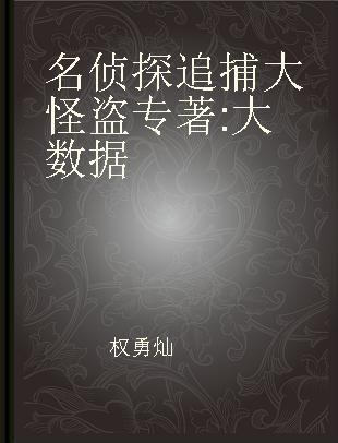 名侦探追捕大怪盗 大数据