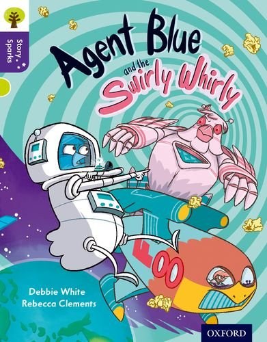 Agent Blue and the swirly whirly /