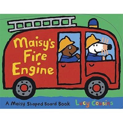 Maisy's fire engine : a Maisy shaped board book /