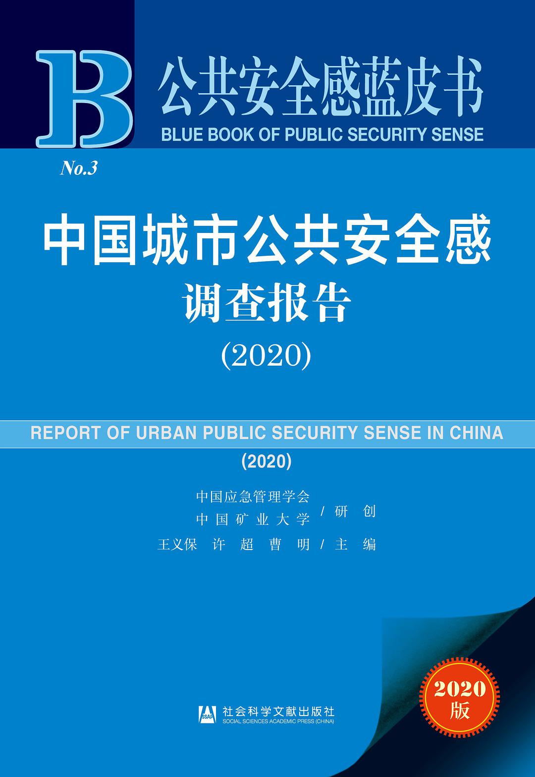 中国城市公共安全感调查报告 2020 2020
