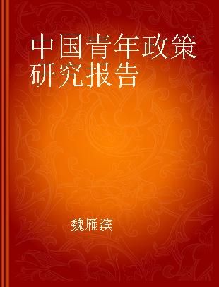 中国青年政策研究报告