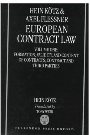 European contract law / by Hein Kötz and Axel Flessner.