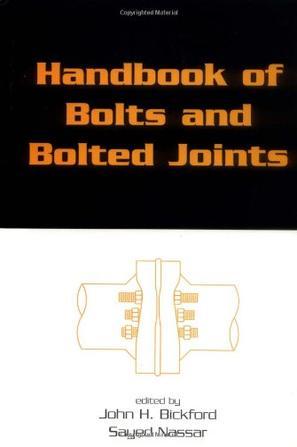 Handbook of bolts and bolted joints