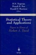 Statistical theory and applications papers in honor of Herbert A. David