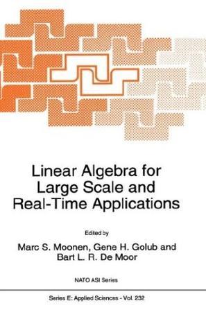 Linear algebra for large scale and real-time applications