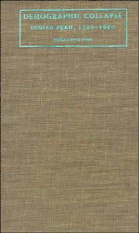 Demographic collapse, Indian Peru, 1520-1620