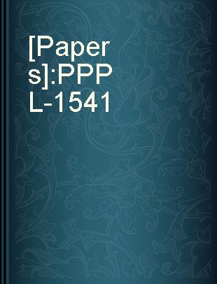 [Papers] PPPL-1541