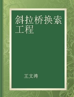 斜拉桥换索工程