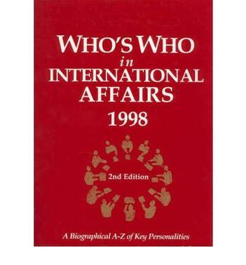 Who's who in international affairs, 1998.