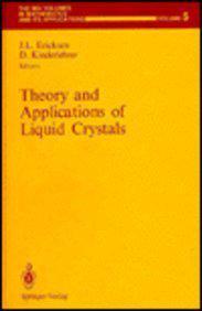 Theory and applications of liquid crystals
