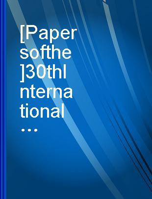 [Papers of the] 30th International Astronautical Congress, Munich, Sept., 16-22, 1979