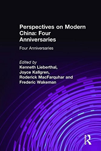 Perspectives on modern China four anniversaries