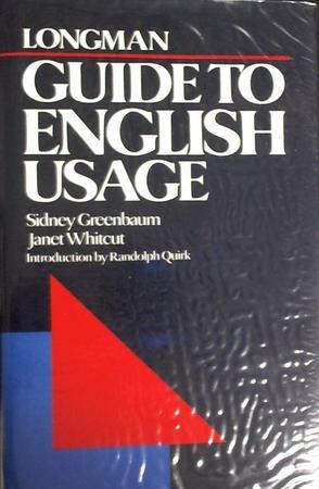 Longman guide to English usage