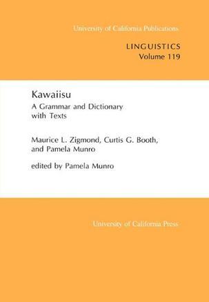 Kawaiisu a grammar and dictionary with texts