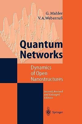 Quantum networks dynamics of open nanostructures