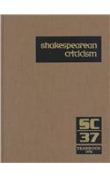 Shakespearean criticism, yearbook 1996. Vol. 37