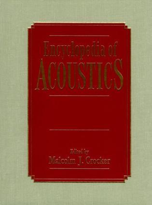 Encyclopedia of acoustics
