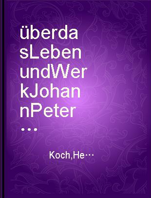 Über das Leben und Werk Johann Peter Gustav Lejeune Dirichlets zu seinem 175. Geburtstag