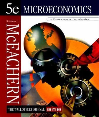 Microeconomics a contemporary introduction