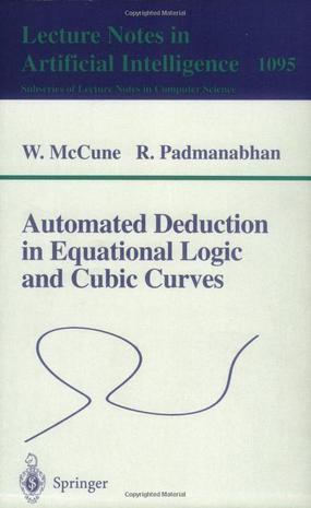 Automated deduction in equational logic and cubic curves