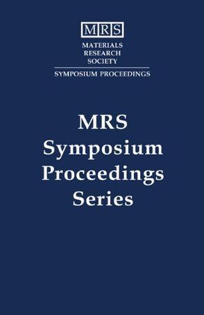 Amorphous silicon technology, 1989 symposium held April 25-28, 1989, San Diego, California, U.S.A.