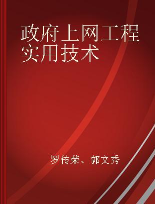 政府上网工程实用技术