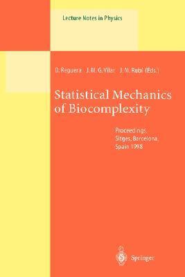 Statistical mechanics of biocomplexity proceedings of the XV Sitges Conference, held at Sitges, Barcelona, Spain, 8-12 June 1998