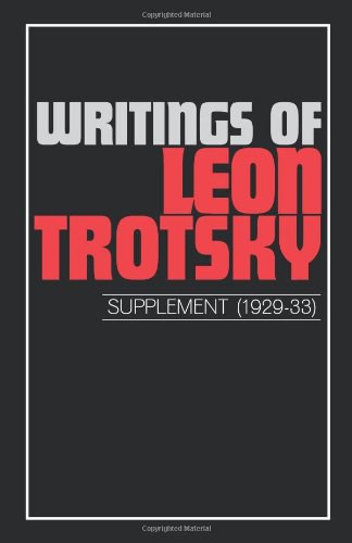 Writings of Leon Trotsky supplement (1929-33)