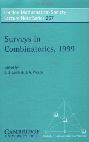 Surveys in combinatorics, 1999