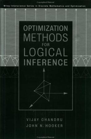 Optimization methods for logical inference