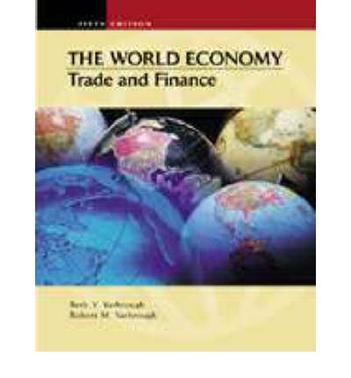The world economy trade and finance